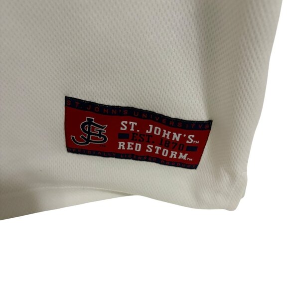 St Johns University Red Storm Basketball Tank Top Mens 2XL Footlocker White - Picture 5 of 6